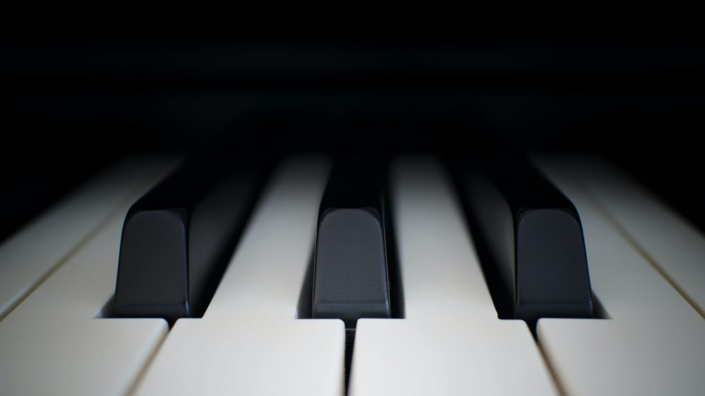 Close-Up Of Piano Keys
